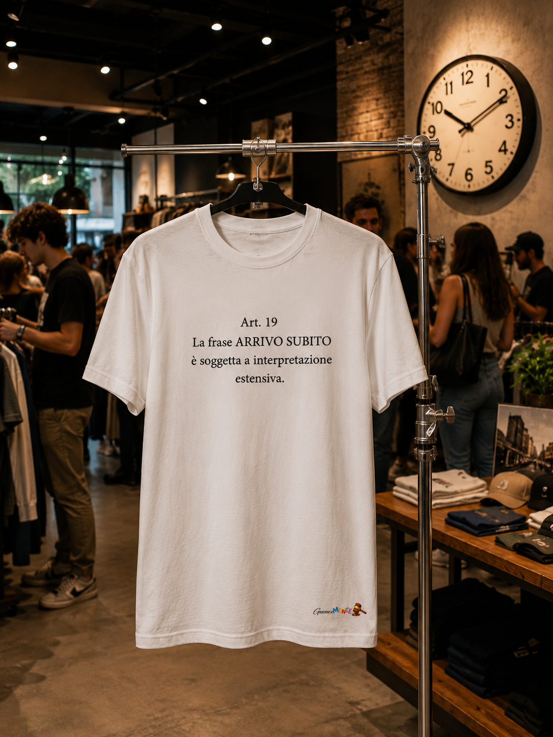 Maglietta a maniche corte Art. 19