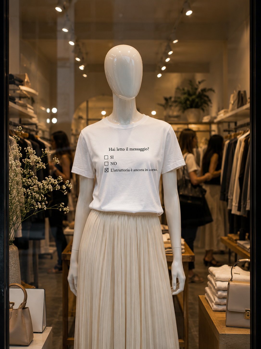 Maglia a maniche corte Hai letto il messaggio?