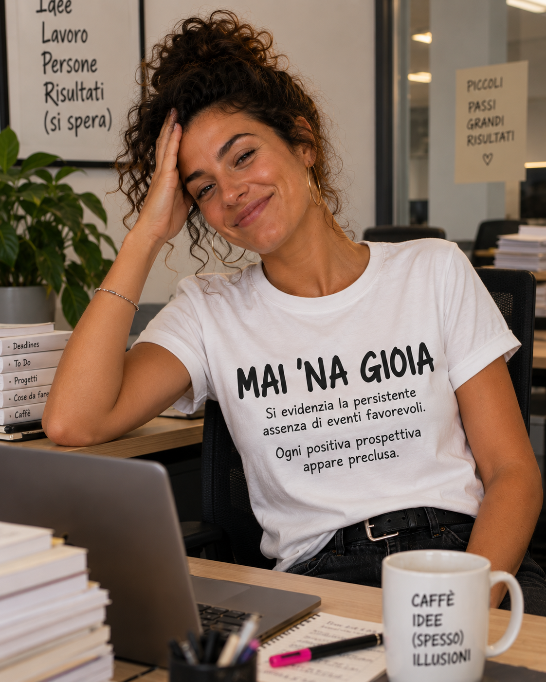 Maglietta a maniche corte MAI 'NA GIOIA
