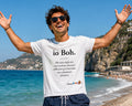 Maglietta maniche corte "IO BHO"