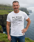 T-shirt manica corta Art. 31 Cost.