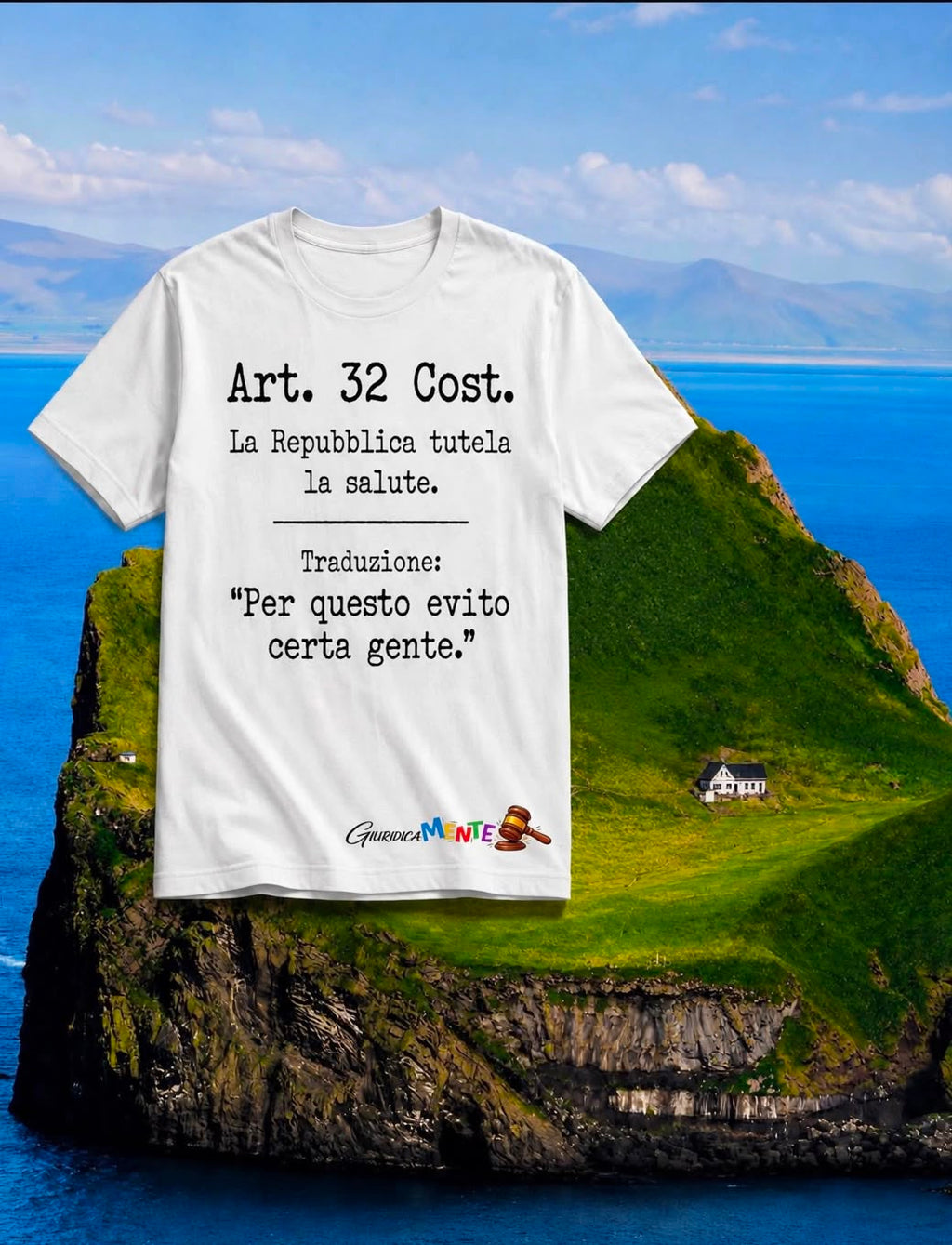 T-shirt manica corta Art. 31 Cost.