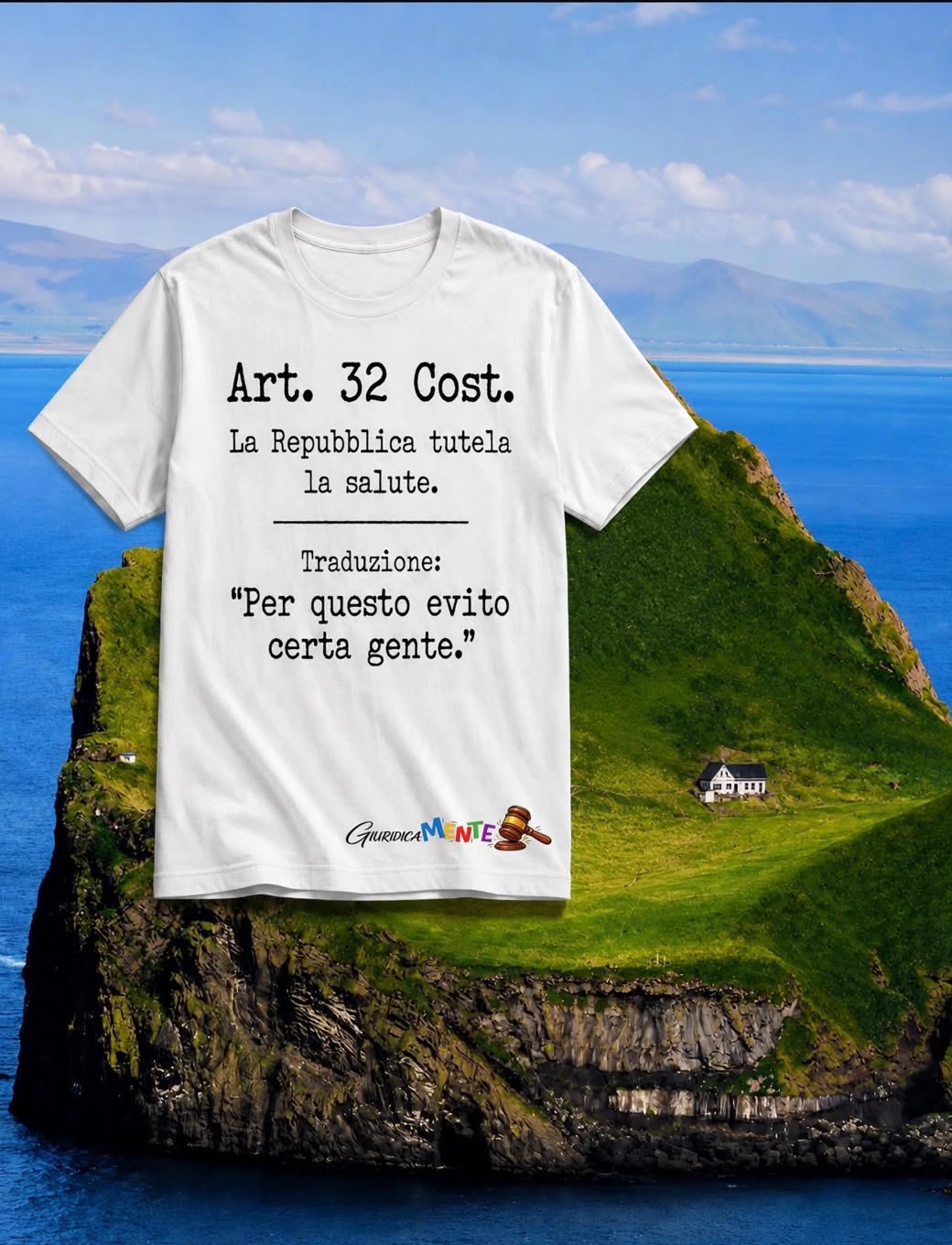 T-shirt manica corta Art. 31 Cost.