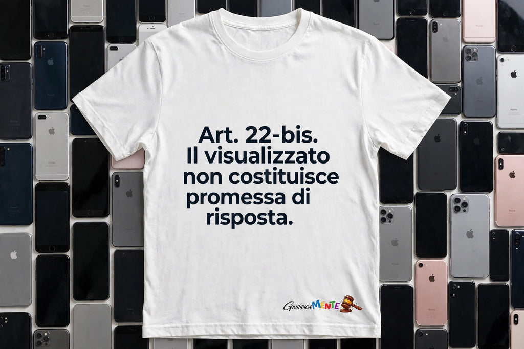 Maglietta a maniche corte Art. 22 bis