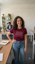 T-shirt SONO UNA/O RAGAZZA/O FORTUNATA/O